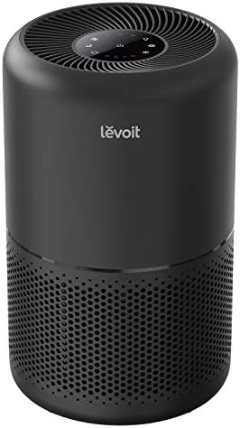 LEVOIT Air Purifier for Home Allergies Pets Hair in Bedroom, HEPA Filter, Covers Up to 1095 Sq.Foot Powered by 33W High Torque Motor, Remove Dust Smoke Pollutants, 0.3 Microns, Core 300, Black
