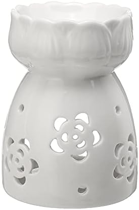 SDGH Ceramic Candle Holder Oil Incense Burner Essential Aromatherapy Oil Burner Lamps Porcelain Home Living Room